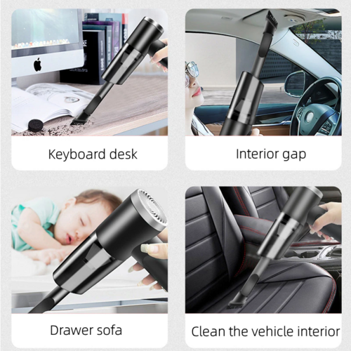 120W Akku-Handstaubsauger für Auto und Zuhause