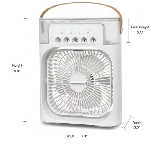 Tragbarer Tisch-Luftkühler mit Ventilator