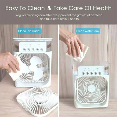 Tragbarer Tisch-Luftkühler mit Ventilator