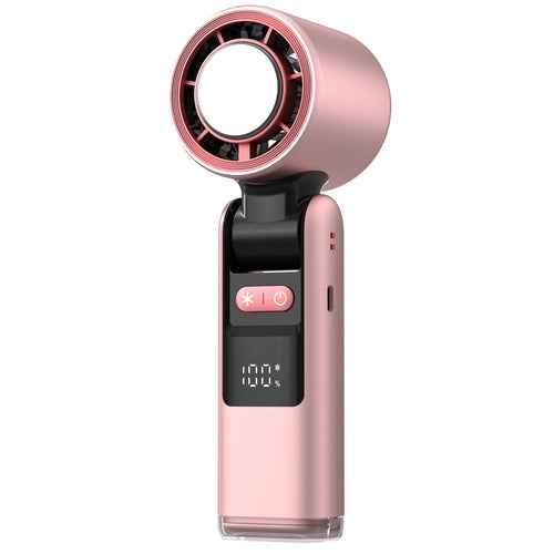Turbo mini ventilator Ice Cool z digitalnim zaslonom – USB polnilni