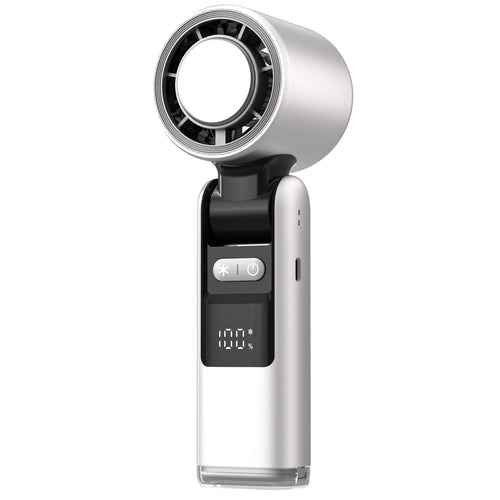 Turbo mini ventilator Ice Cool z digitalnim zaslonom – USB polnilni