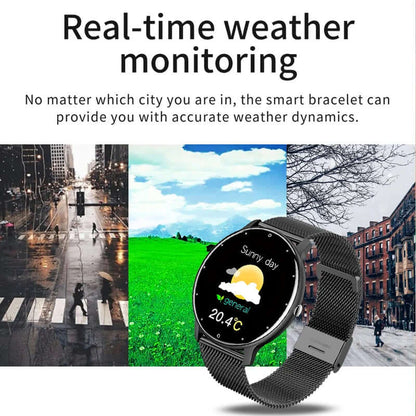 2026 Smart Watch Ladies Full Touch Screen Sports Fitness Watch IP67 Waterproof Bluetooth for Android Ios Smart Watch Female