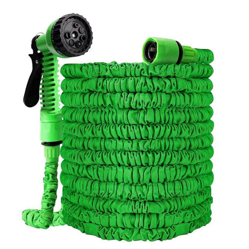 Flexibler Gartenschlauch mit Sprühdüse (25, 50, 75 oder 100ft)