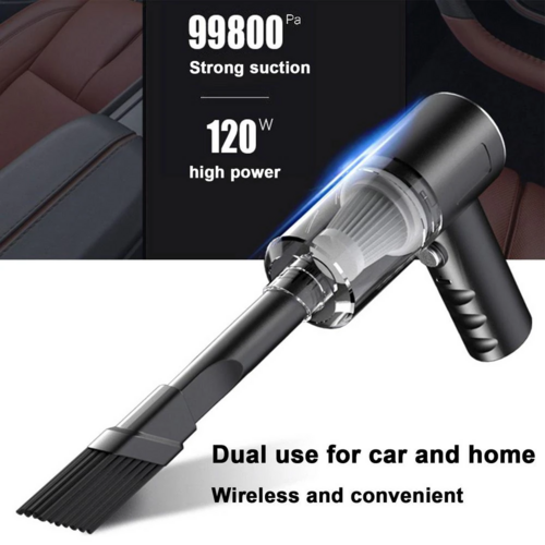 120W Akku-Handstaubsauger für Auto und Zuhause
