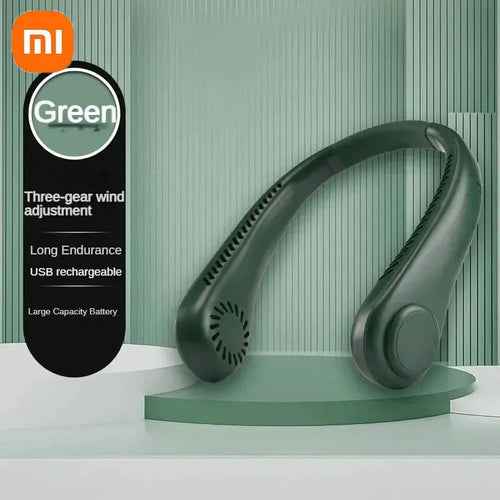 Xiaomi Prenosni ventilator za okoli vratu 360 stopinj