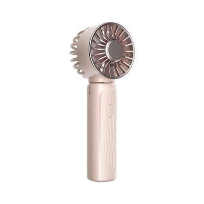 Turbo mini ventilator Ice Cool z digitalnim zaslonom – USB polnilni
