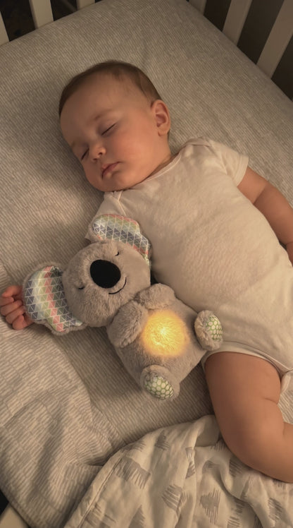 Interactive Breathing Teddy Bear – Soothing Plush Toy